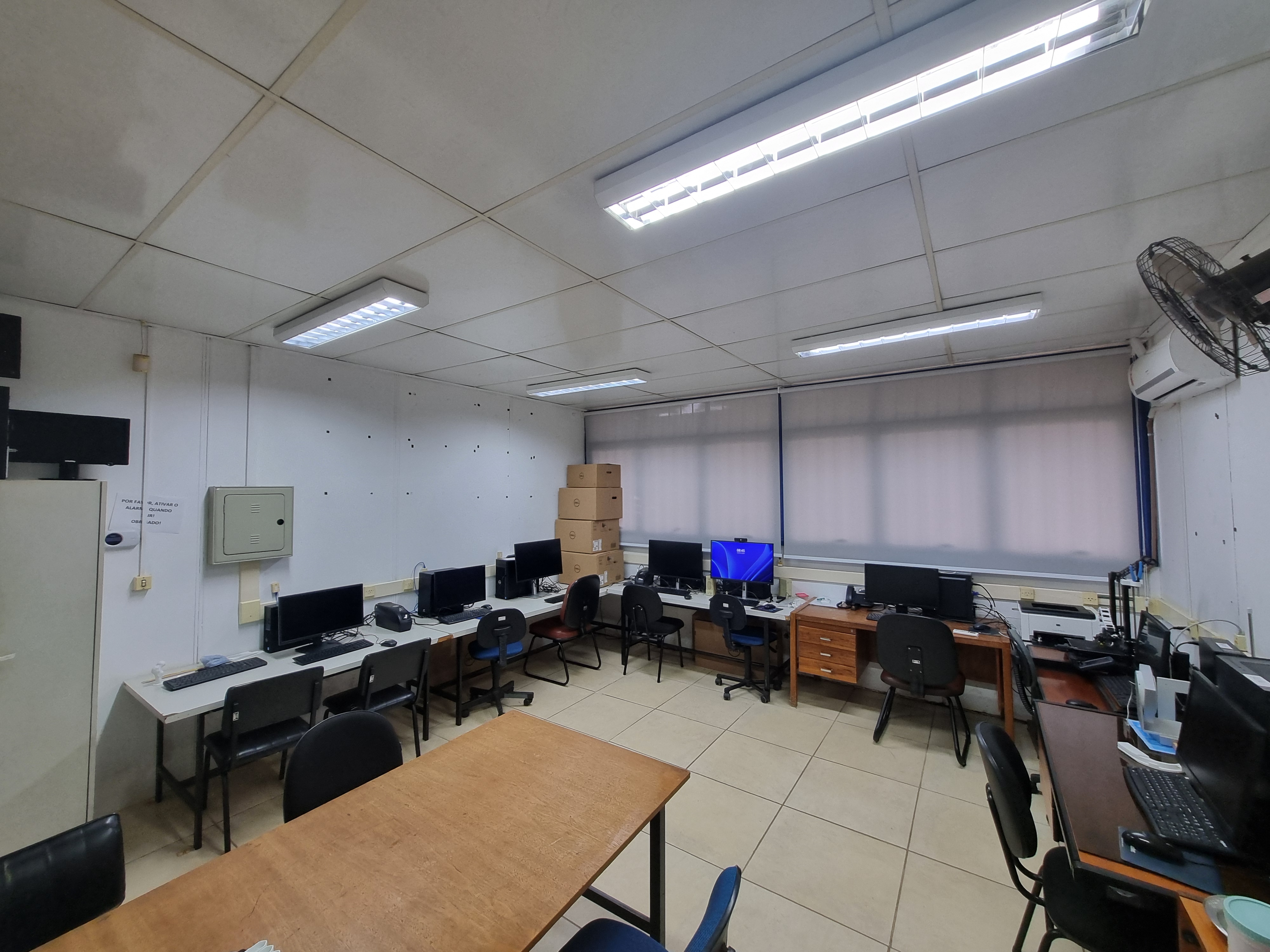 Imagem do laboratório